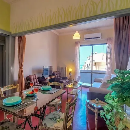 Ivy's Leaves, Value Flat In The Inner Chania Apartment